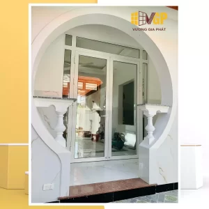 Cửa đi 2 cánh liên hệ Vương Gia Phát
