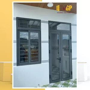 Cửa đi 2 cánh liên hệ Vương Gia Phát