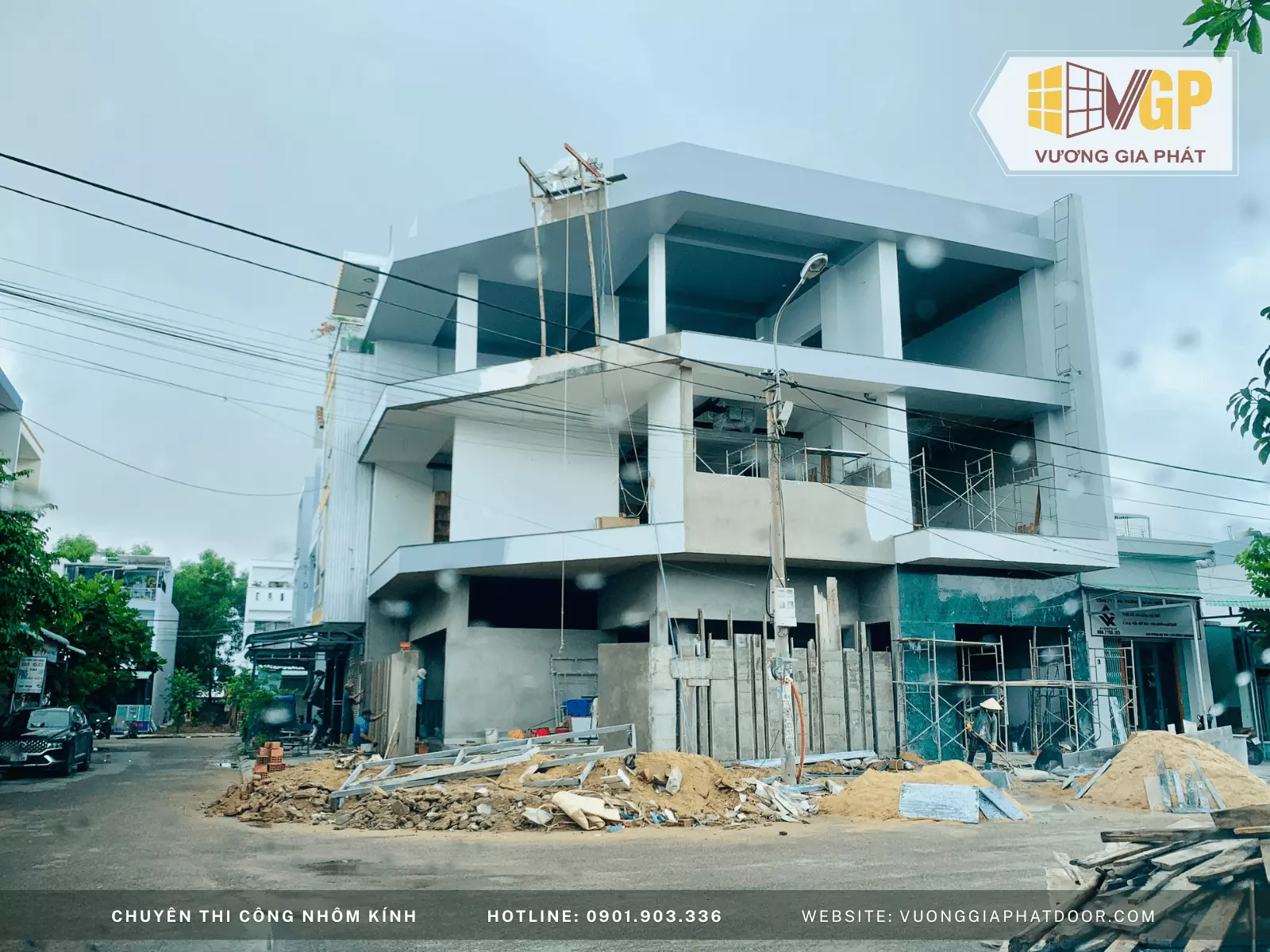 Văn phòng làm việc công ty Hoàng Phát