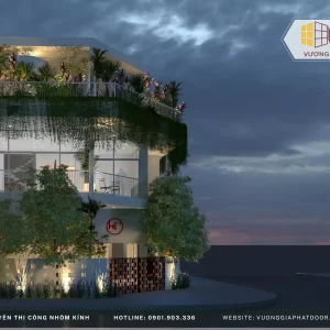 Văn phòng làm việc công ty Hoàng Phát