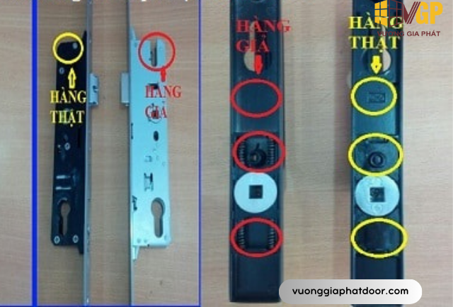 Hướng dẫn phân biệt phụ kiện Kinlong thật giả 5 Phân biệt phụ kiện Kinlong hàng thật chính hãng và hàng nhái