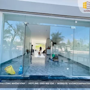 Công trình cửa nhôm xingfa nhà liền kề FLC Nhơn Lý