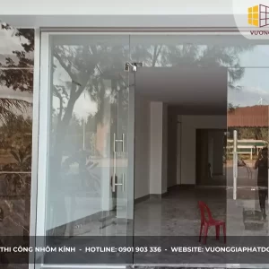 Công trình cửa nhôm xingfa nhà liền kề FLC Nhơn Lý