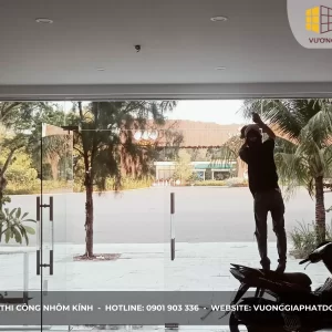 Công trình cửa nhôm xingfa nhà liền kề FLC Nhơn Lý