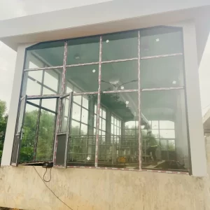 Công trình cửa nhôm Xingfa tại máy xử lý nước thải phường Nhơn Bình