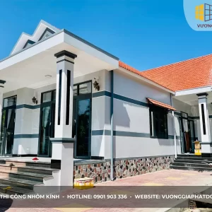 Công trình thực hiện tại thị trấn Vân Canh